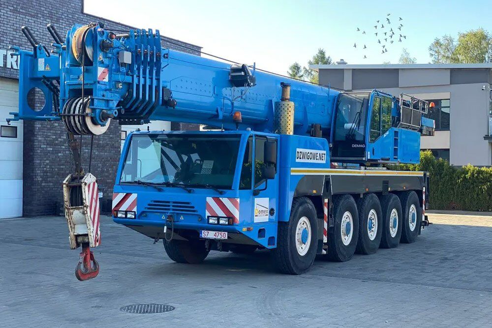 Demag-AC-120-001 Grue Mobile Terex AC120