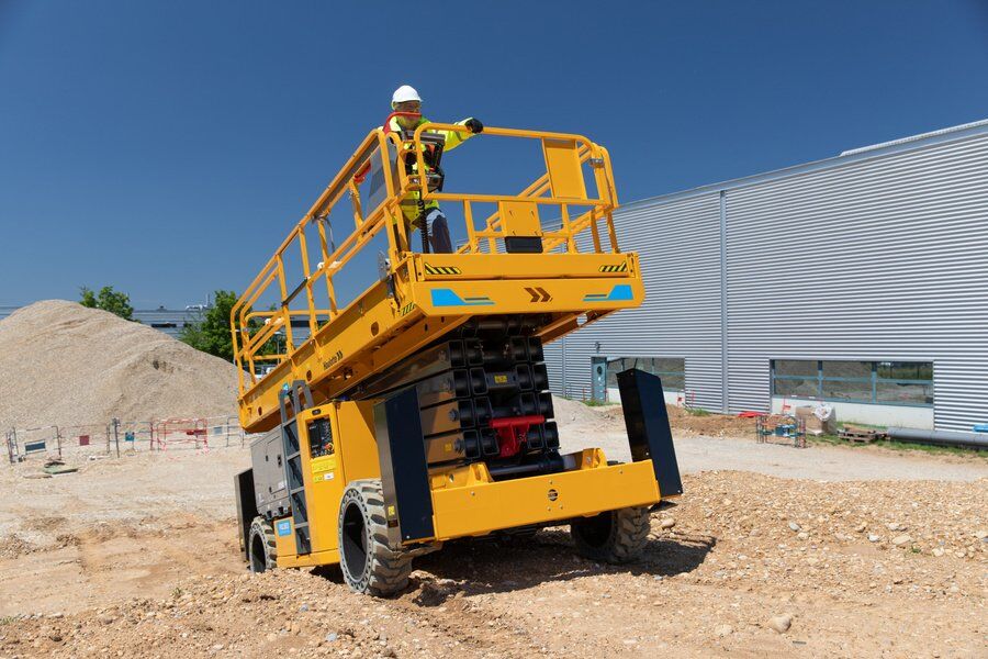 HS18 E PRO rough terrain (7) Nacelle Ciseaux Électrique 18m